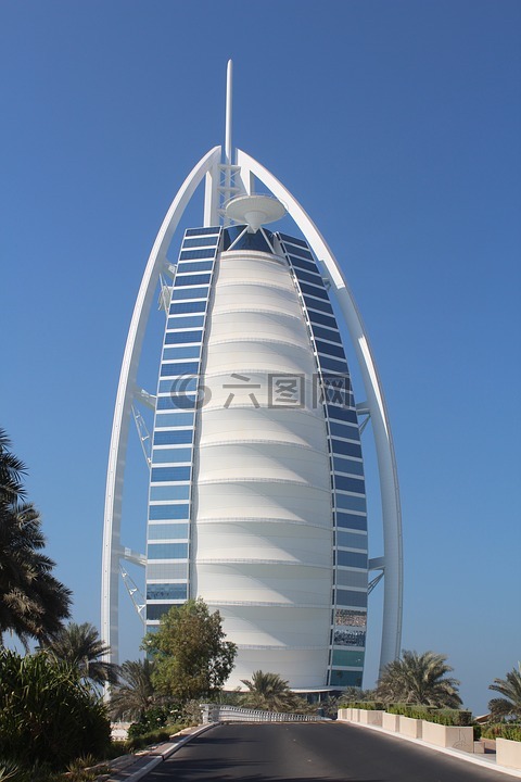 迪拜,阿拉伯塔,七星级酒店