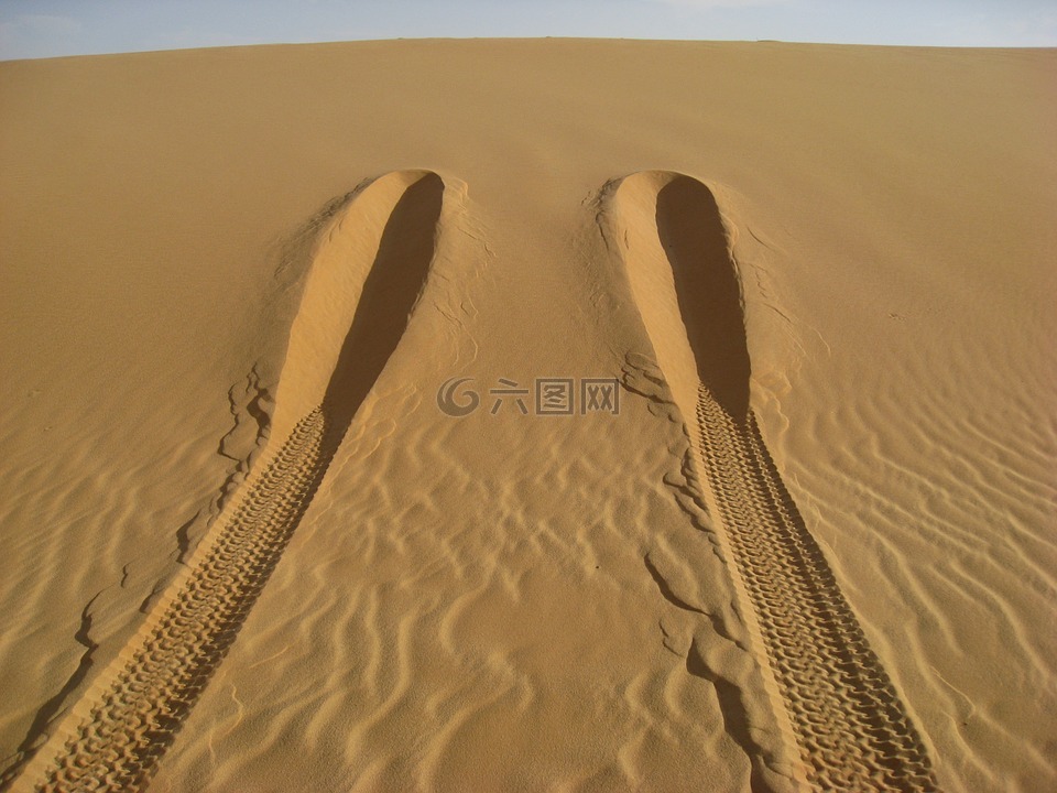 沙漠,砂,撒哈拉