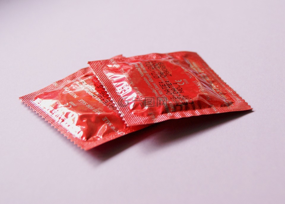 红色的避孕套,避孕,避孕药