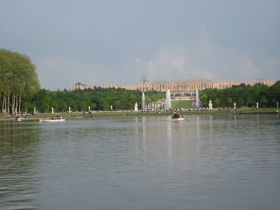 凡尔赛宫,城堡,现实喷泉
