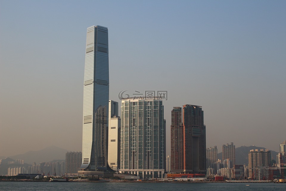 香港,楼宇,大厦