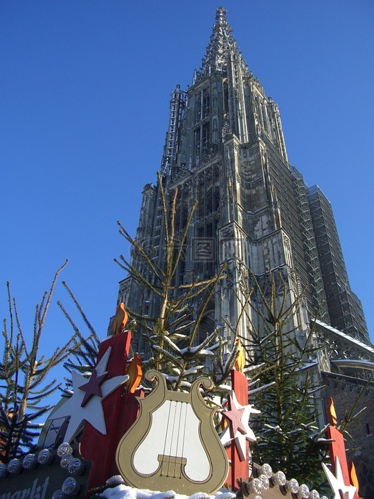 乌尔姆大教堂,哥特式,最高的教堂塔楼