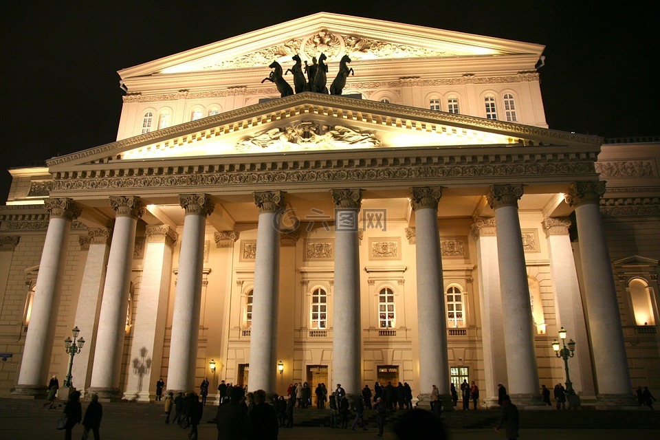 莫斯科大剧院,剧院,城市