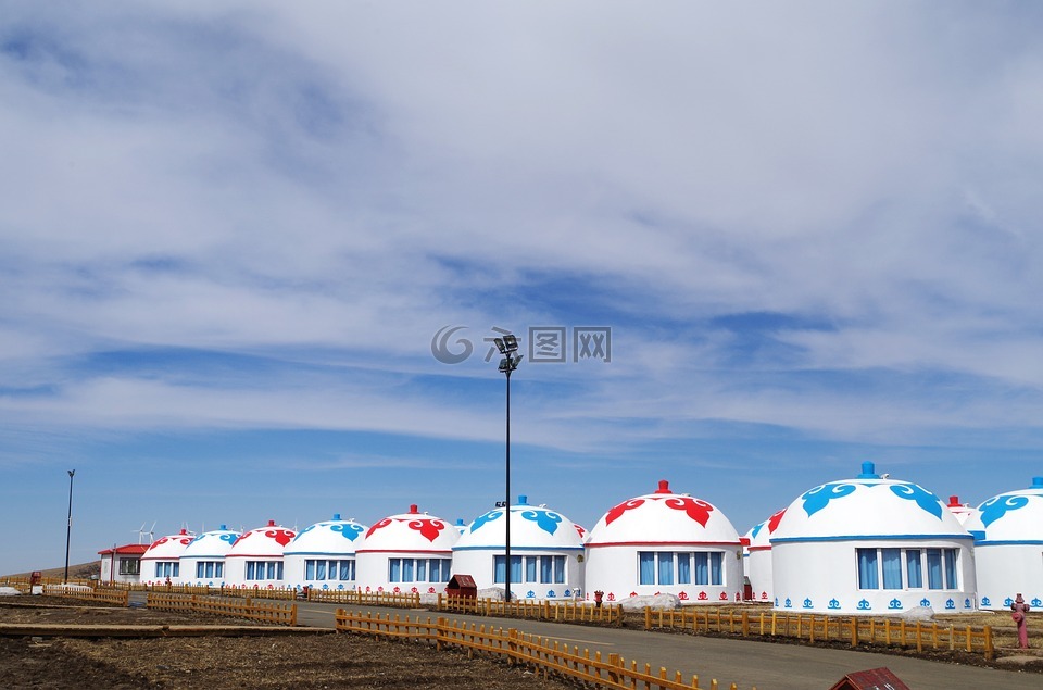 蒙古包,内蒙古,蒙古