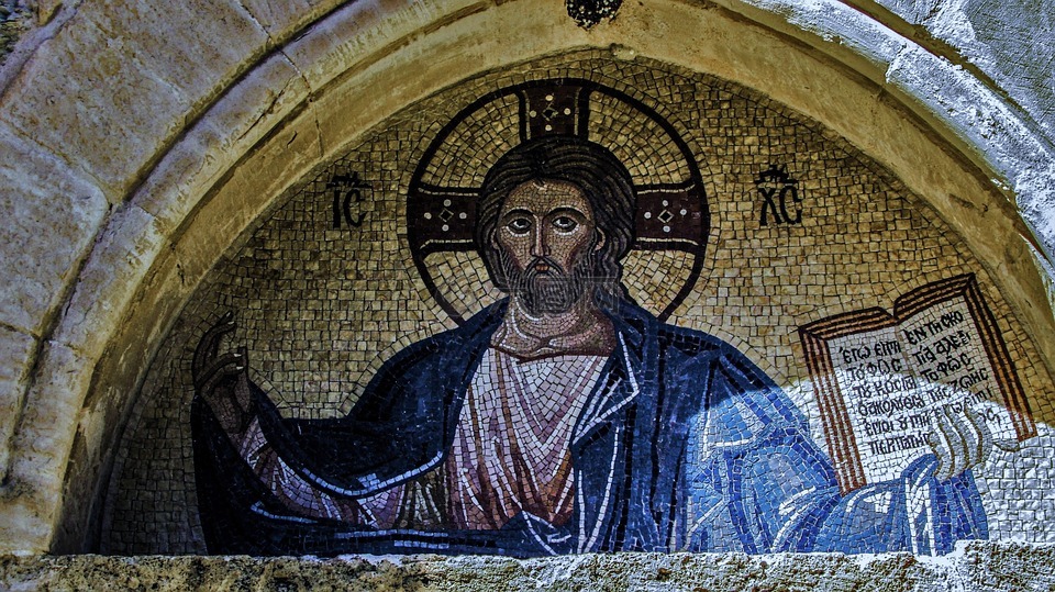 门楣,耶稣基督,镶嵌
