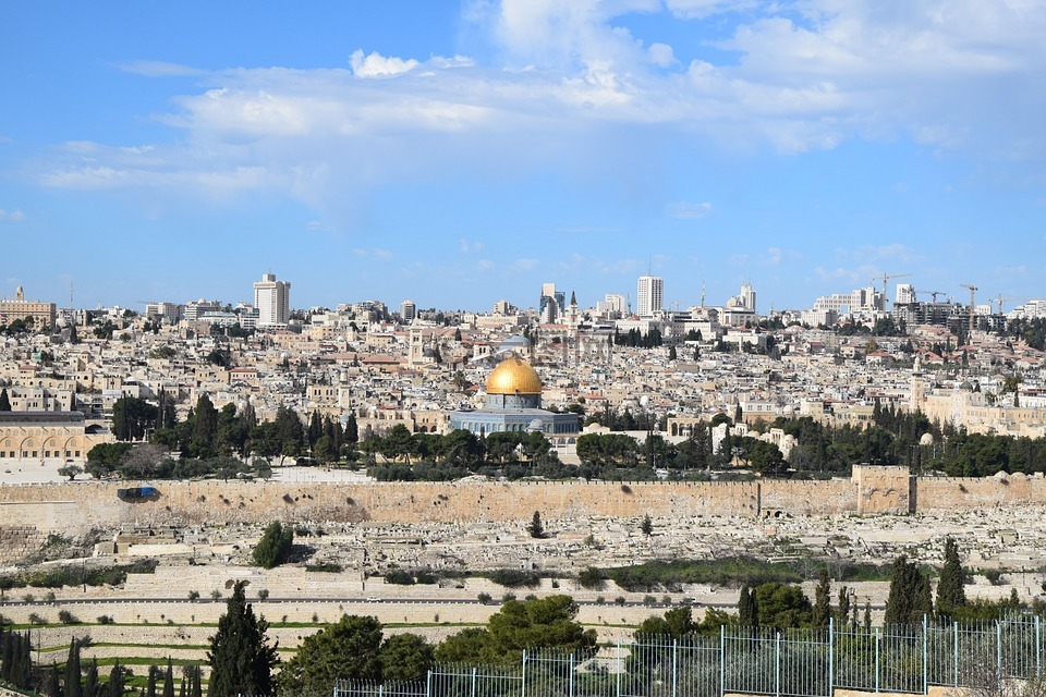 耶路撒冷,圆顶,城市