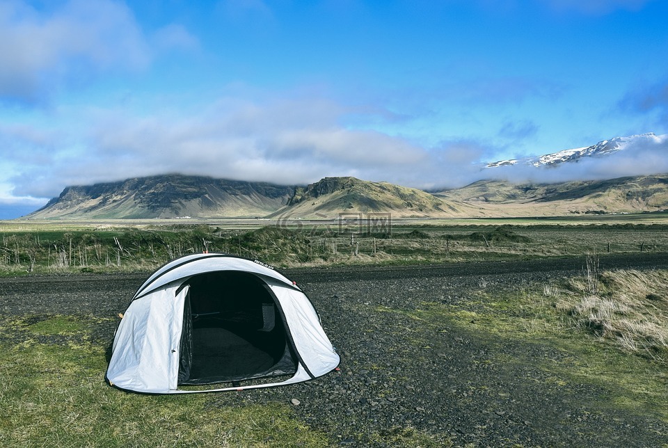 营,山,冰岛