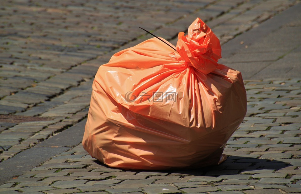 垃圾袋,废弃物,非可循环再造废物
