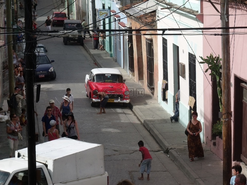 古巴,旧车,哈瓦那