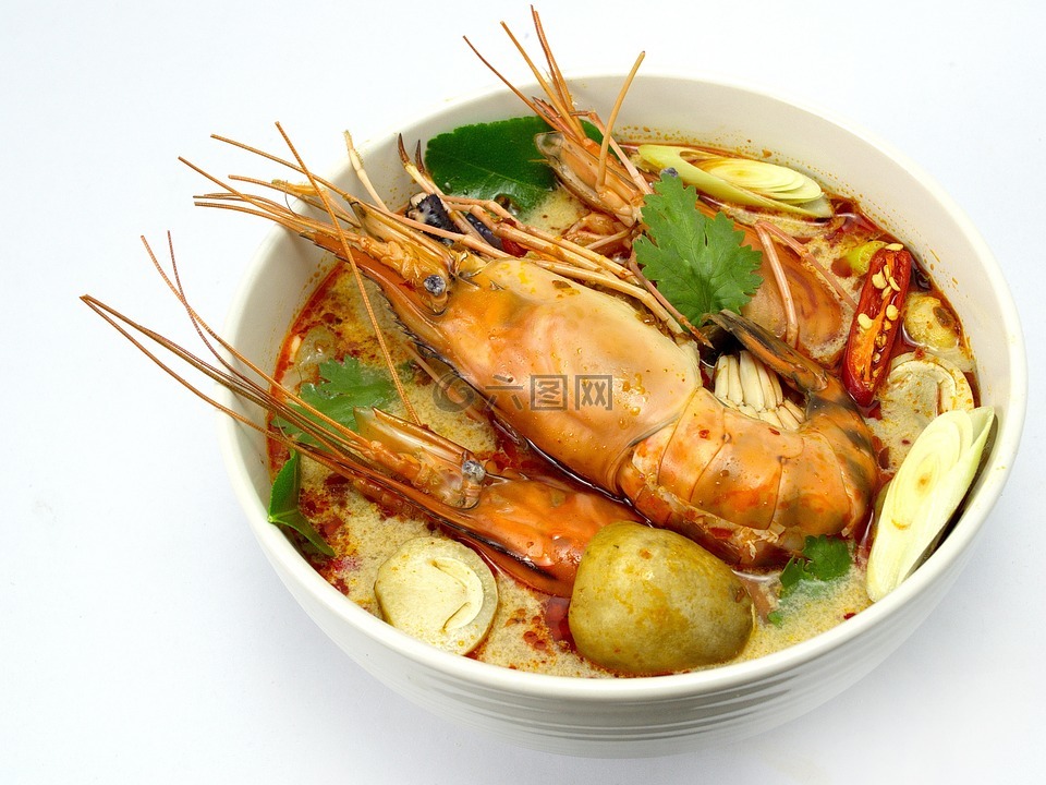 冬荫功,酸辣汤,泰国食品