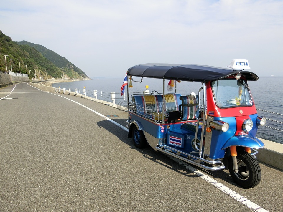 tuk,但,泰国