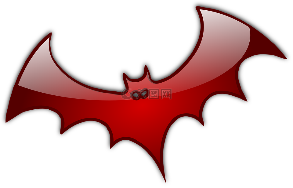 蝙蝠,红色,吸血鬼