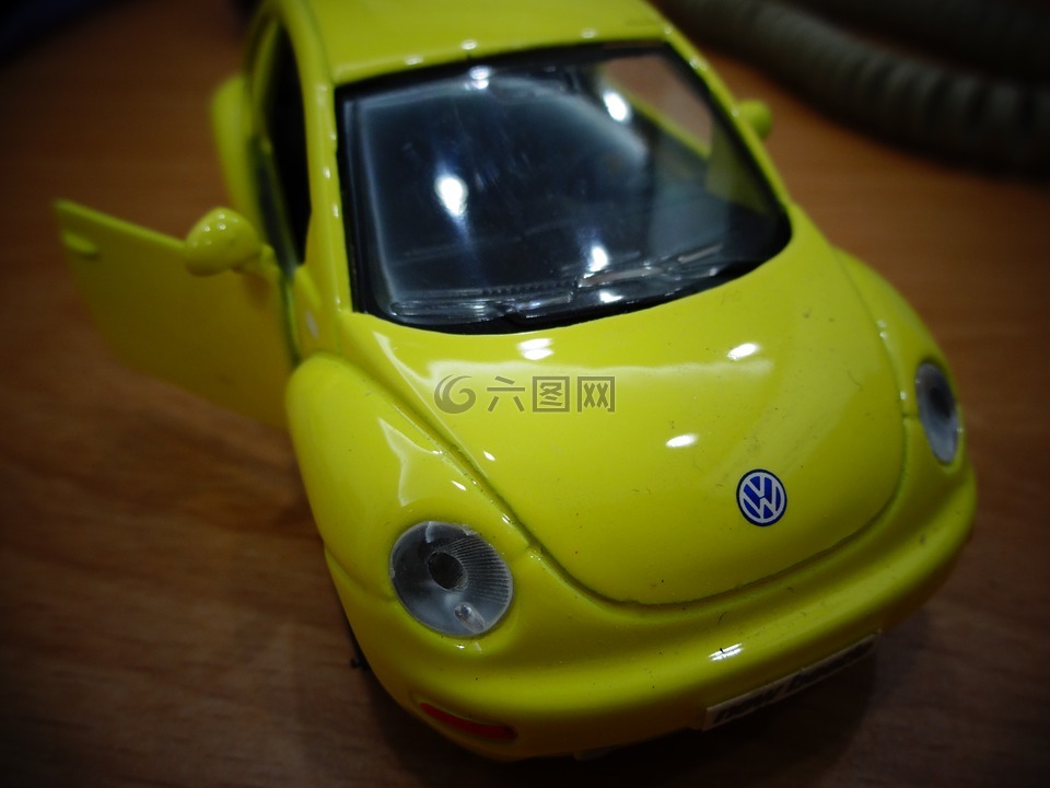 玩具車,黃色,迷你小車