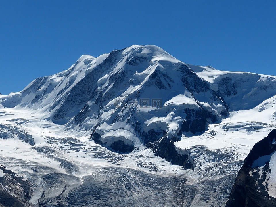 高山,山,lyskamm