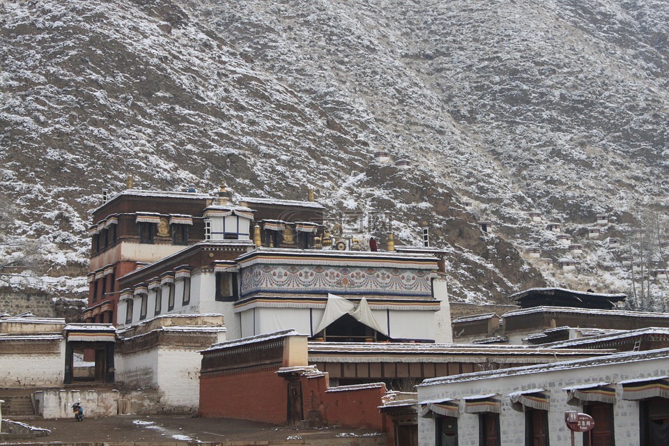 大西北,藏区,拉扑楞寺