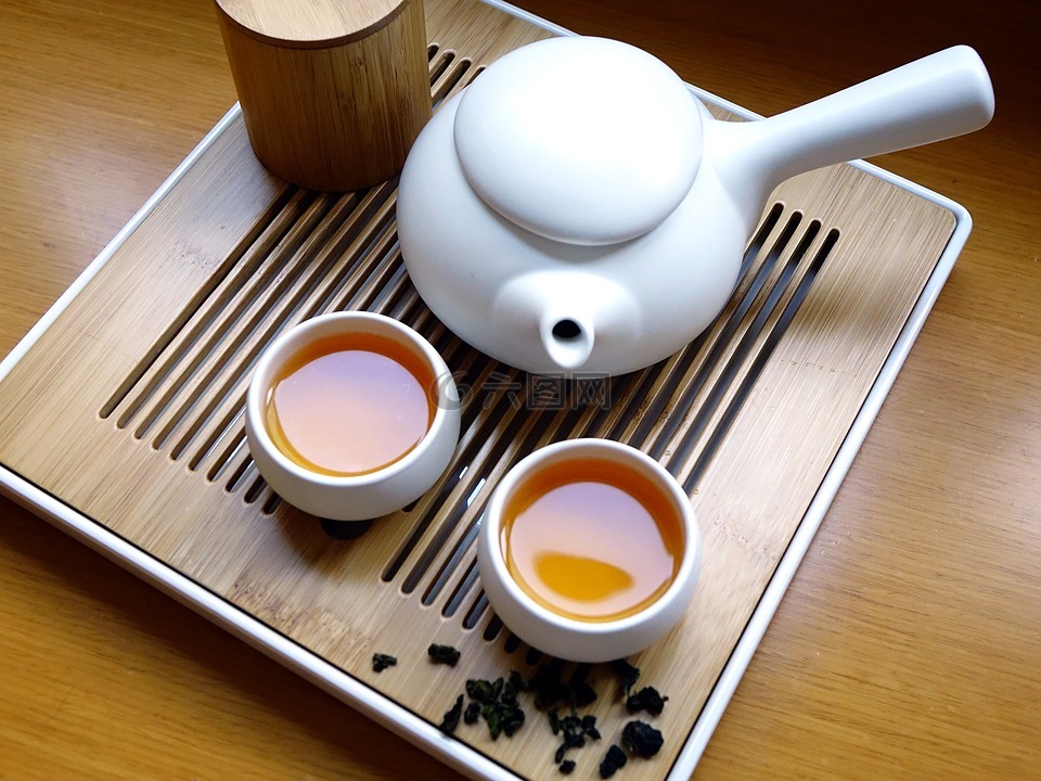 中国茶,喝,饮料