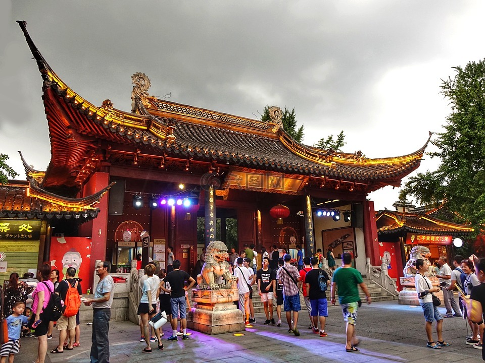 夫子庙,南京,中国