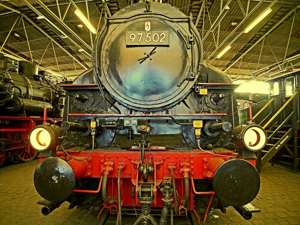 蒸汽机车,铁路博物馆,波鸿dahlhausen