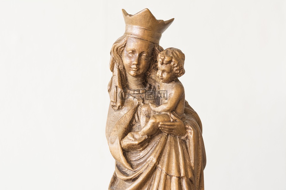 玛丽亚,图像,母亲与孩子