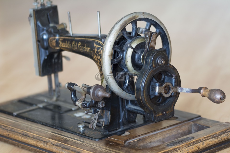 缝纫机,缝纫,古董