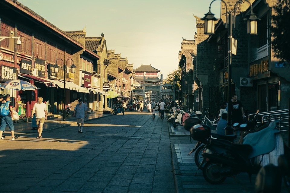 襄阳城,古城,街道