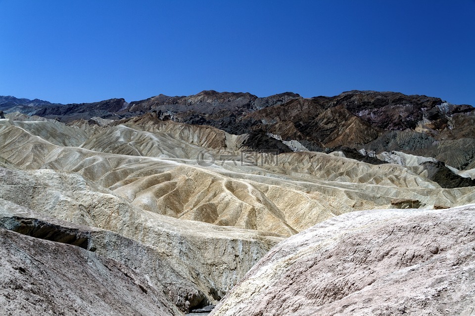 死亡谷,莫哈韦沙漠,美国加州