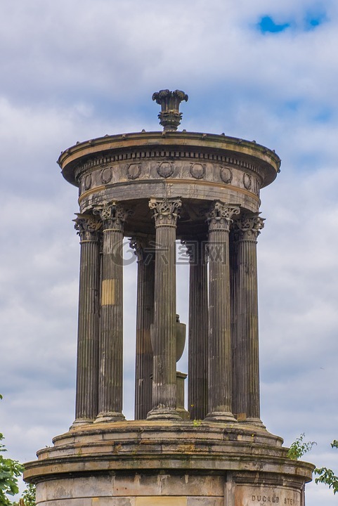 杜格尔德 · 斯图尔特纪念碑,爱丁堡,希尔