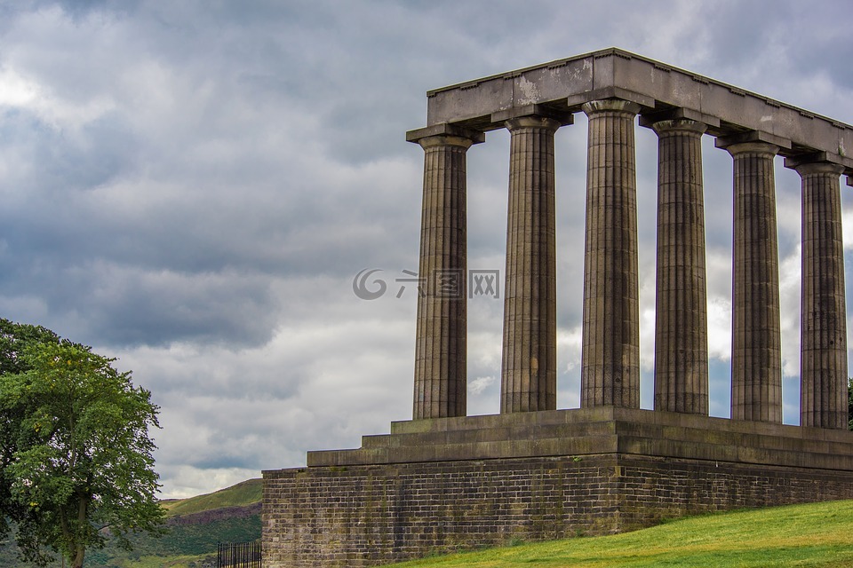 苏格兰国家纪念碑,爱丁堡,国家