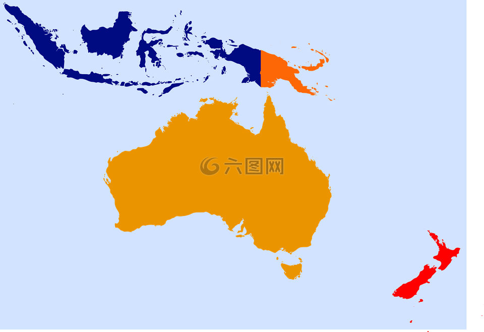 澳大利亚,大洋洲,新西兰