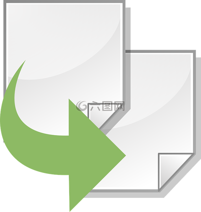 克隆,重复的,箭头