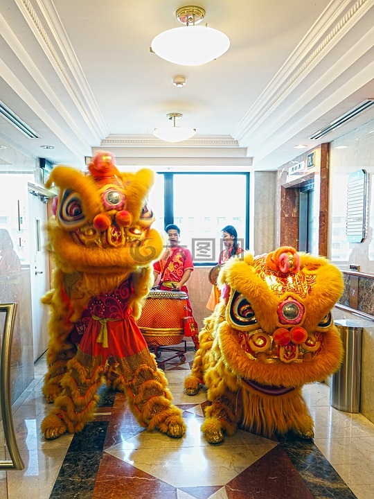 舞狮,中国,传统