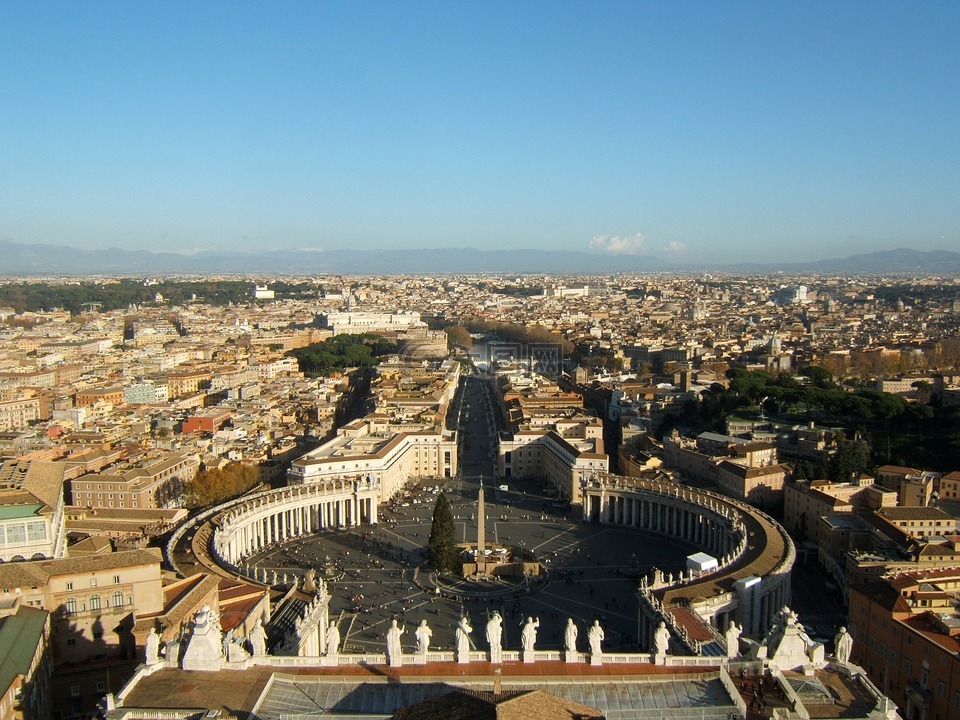 罗马,海鲂起来,鉴于从圆顶