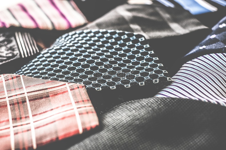 职业装,领带,织物