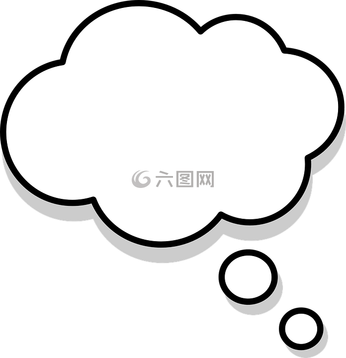 思维,思想,气泡