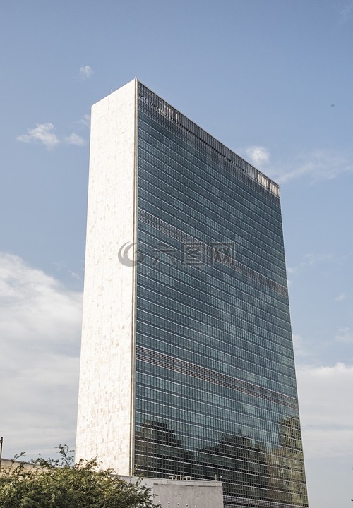 联合国,纽约,天空