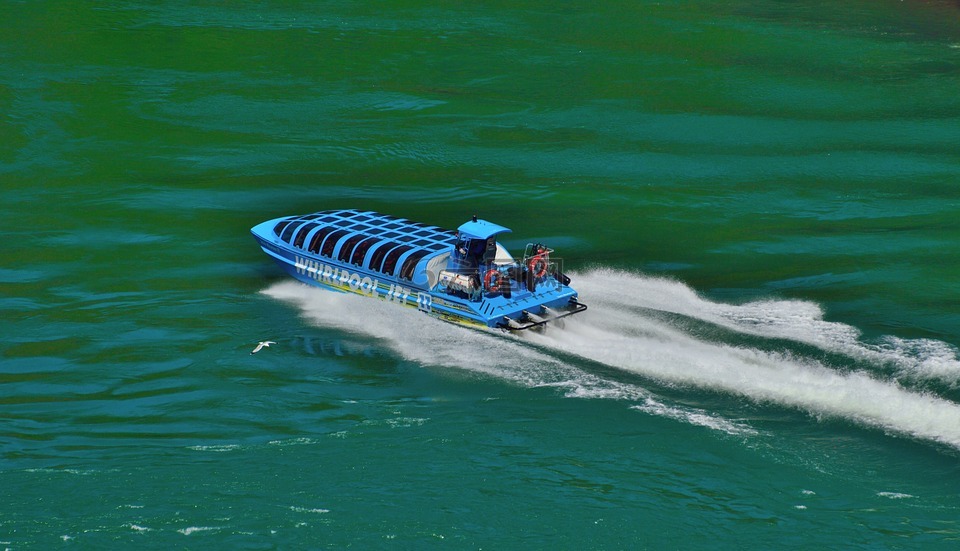 蓝色喷气艇,超速驾驶,尼亚加拉河