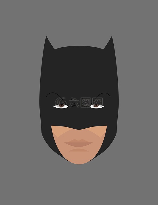 脸上,蝙蝠侠,技术的蝙蝠侠