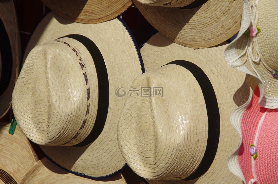 墨西哥,巴拿马草帽,帽子