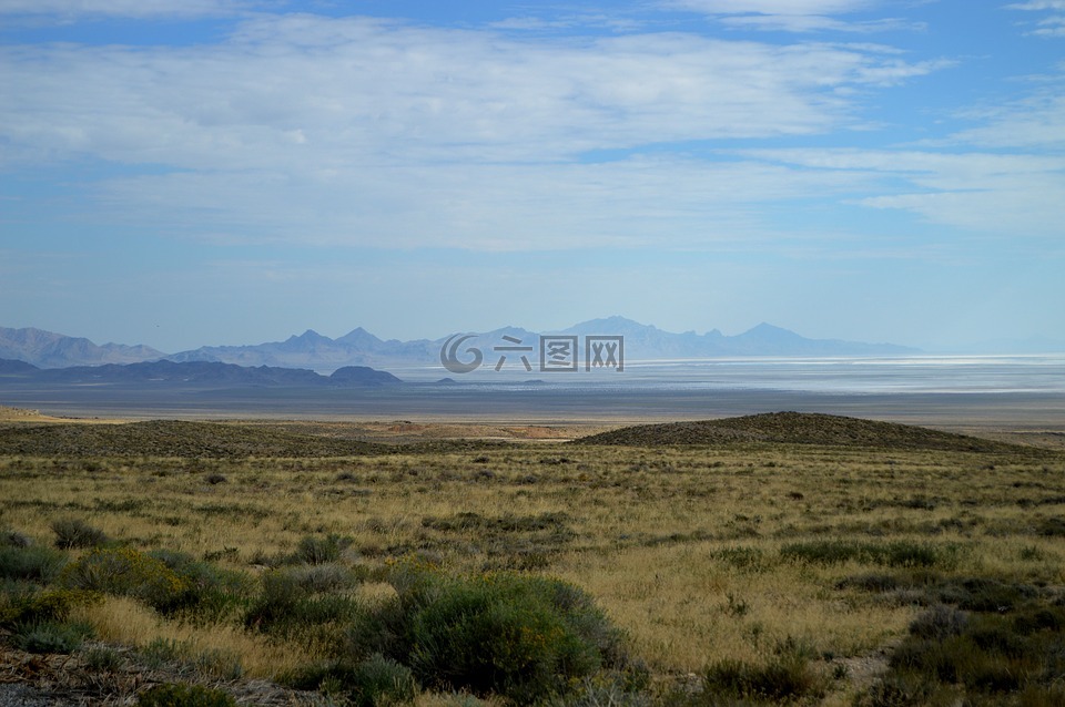 旷野,荒野,西方