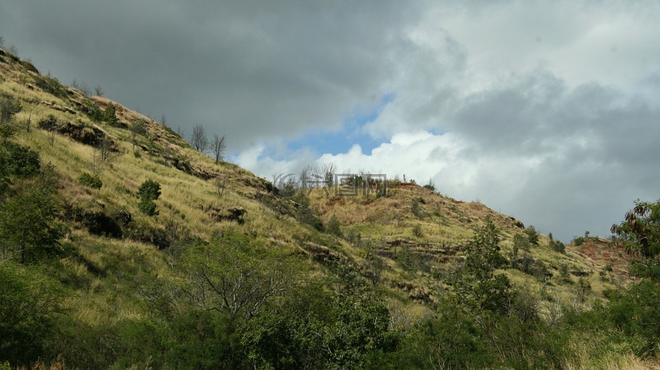 山,风景,景观