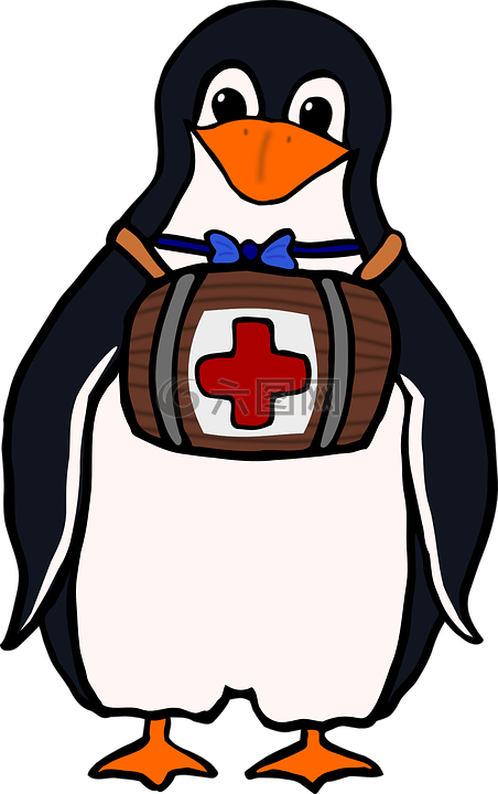 企鹅,红十字会,动物