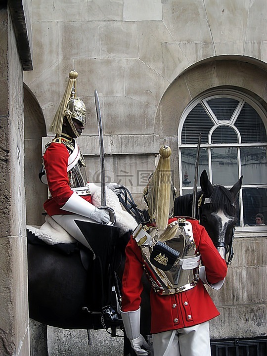 马,警卫,伦敦