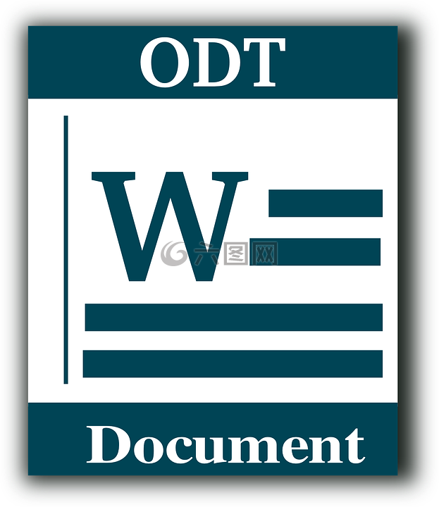 文件类型,odt,文本文档