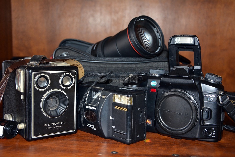 老相机,老式,摄影