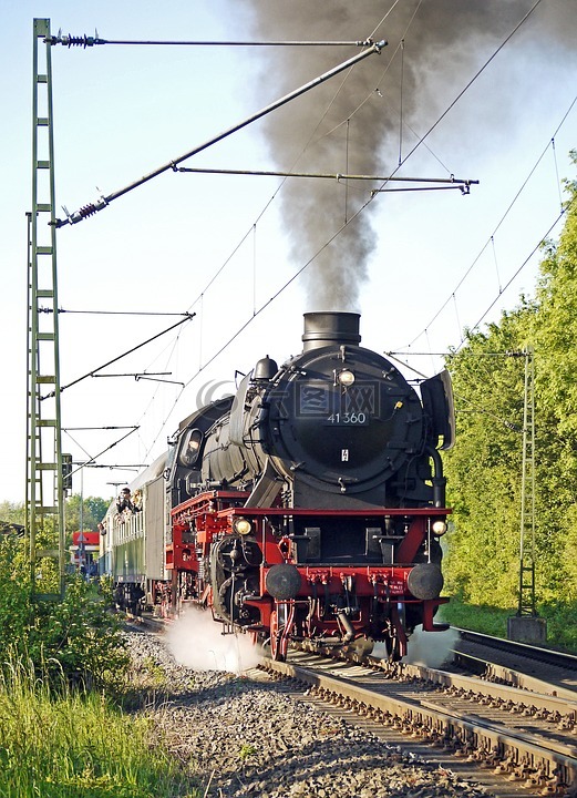 蒸汽机车,蒸汽特殊的火车,出发