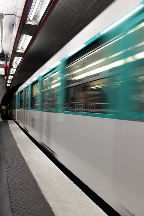 地铁,巴黎,运动