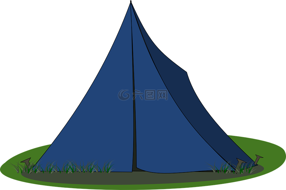 帐篷,营,露营