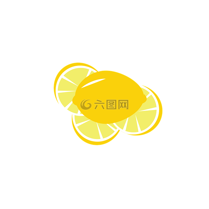 柠檬,柑橘,片