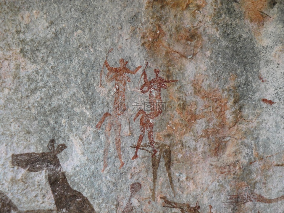 岩石艺术,布须曼人,非洲
