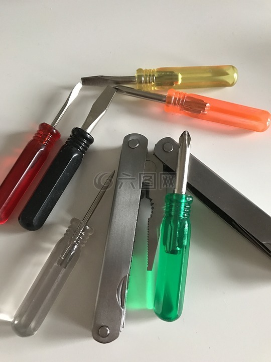 工具,螺丝刀,十字螺丝刀